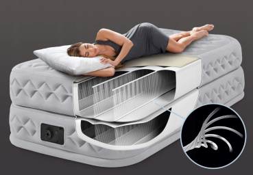 Preview: Intex Luftbett Supreme Air Flow Twin 99x191x51cm